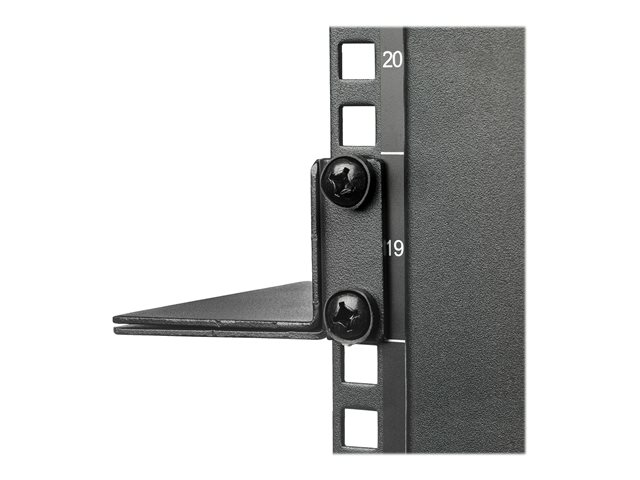 StarTech.com 1U 19 inch Server Rack Rails, 24-36 inch Adjustable Depth, Universal 4 Post Rack Mount Rails, Network Equipment/Server/UPS Mounting Rail Kit, HPE ProLiant, Dell PowerEdge - 4 Post Rack Rails (UNIRAILS1UB) - Rack rail kit - rack mountable - black - 1U - 19\" - for P/N: RK1536BKF, RK1836BKF