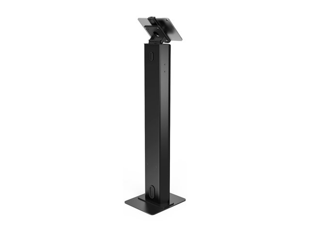 Compulocks Universal Tablet Cling Brandable Floor Stand - Stand - for tablet - lockable - steel - black - screen size: up to 13\" - mounting interface: 100 x 100 mm - floor-standing