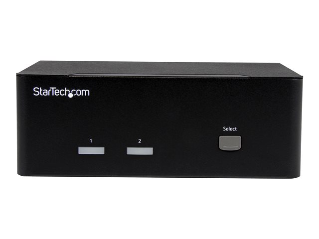 StarTech.com 2 Port VGA KVM Switch - Dual VGA - Hot-key & Audio Support - 1920x1200 KVM Switch - KVM Video Switch (SV231DVGAU2A) - KVM / audio / USB switch - 2 x KVM / audio / USB - 1 local user - desktop - for P/N: SVA12M2NEUA, SVA12M5NA
