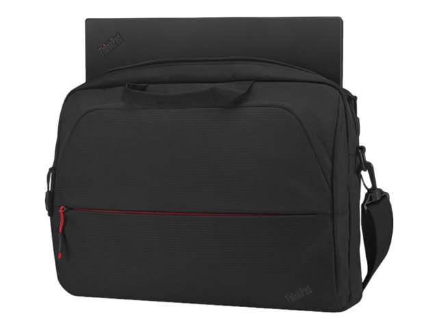 Lenovo ThinkPad Essential Topload (Eco) - Notebook carrying case - 16\" - black with red accents