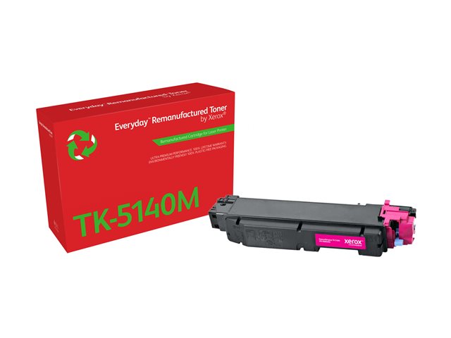 Everyday - Magenta - compatible - box - remanufactured - toner cartridge (alternative for: Kyocera TK-5140M) - Green World Alliance return programme