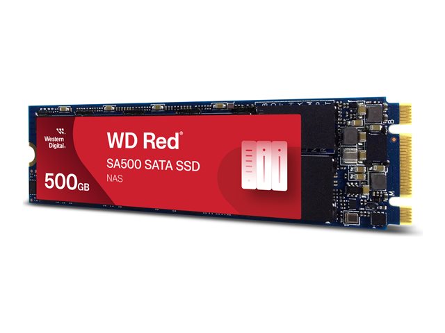 WD Red SA500 WDS500G1R0B-68A4Z0 - SSD - 500 GB - internal - M.2 2280 - SATA 6Gb/s