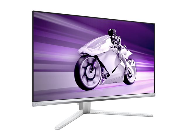 Philips Evnia 8000 27M2N8500 - OLED monitor - gaming - 27\" (26.5\" viewable) - 2560 x 1440 QHD @ 360 Hz - 1000 cd/m² - 1500000:1 - DisplayHDR 400 True Black - 0.03 ms - 2xHDMI, DisplayPort - speakers - white