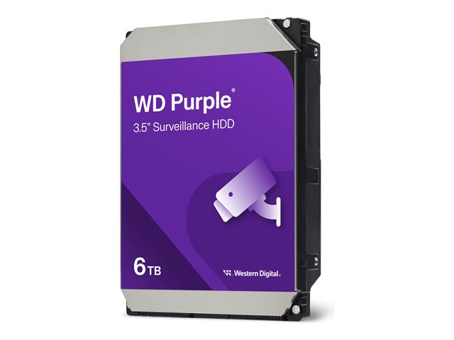 WD Purple-harddrive voor beveiliging 