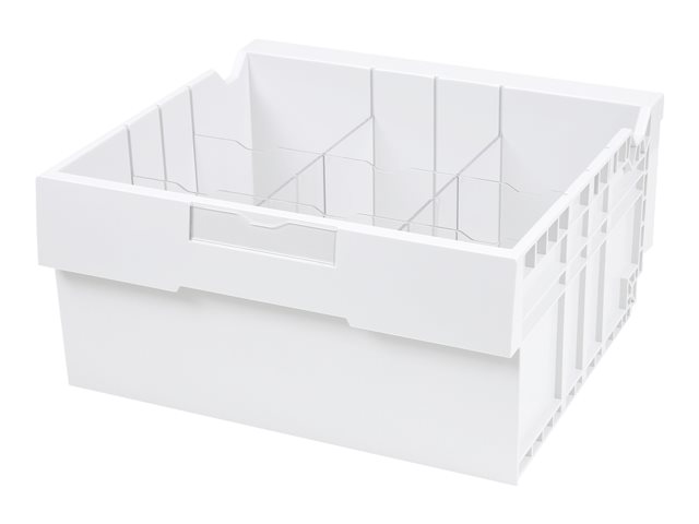 Ergotron StyleView SV43/44 Series Replacement Kit, Single Tall - Mounting component (sliding drawer) - medical - white - cart mountable