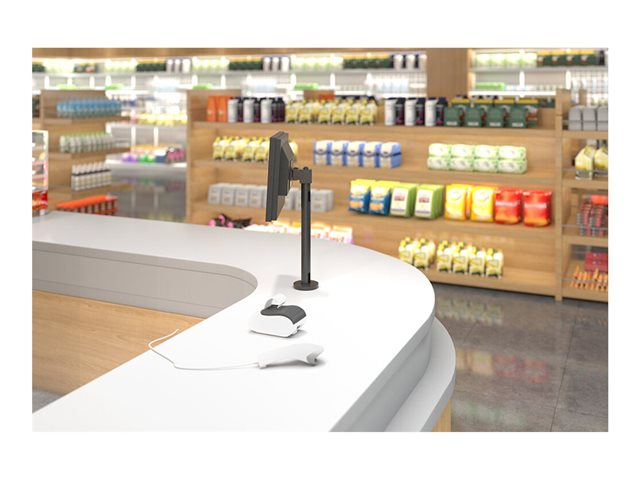Neomounts NS-DPOS100 - Mounting kit - full-motion - for LCD display - black - screen size: 10\"-32\" - desk-mountable