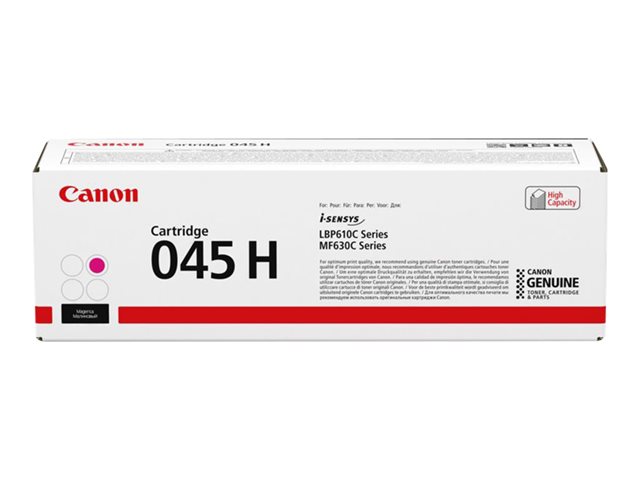 Canon 045 H - High capacity - magenta - original - toner cartridge - for imageCLASS LBP612Cdw, MF632Cdw, MF634Cdw