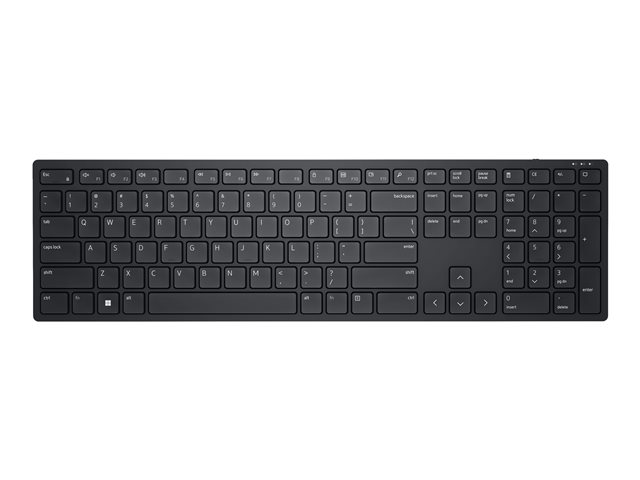 Dell KB500 - Keyboard - wireless - 2.4 GHz - QWERTZ - Swiss - black - with 3 years Next Business Day Advanced Exchange Service