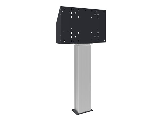 SmartMetals - Stand - for LCD display / CPU - black, aluminium - screen size: 32\"-70\" - floor-standing