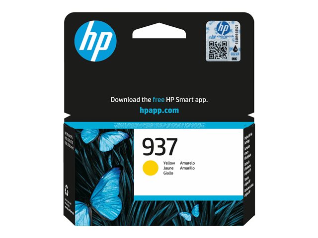 HP 937 Yellow Original Ink