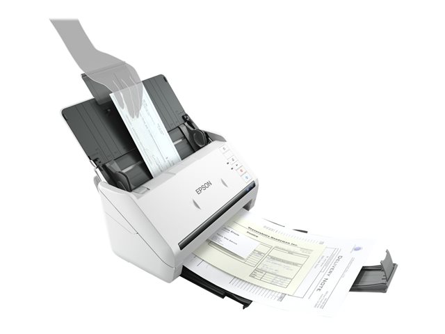 Epson WorkForce DS-530II - Document scanner - Duplex - 215.9 x 6096 mm - 600 dpi x 600 dpi - up to 35 ppm (mono) / up to 35 ppm (colour) - ADF (50 sheets) - up to 4000 scans per day - USB 3.0
