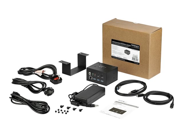 StarTech.com Laptop Docking Module for Conference Table Connectivity Box - 4K HDMI - USB-C / USB-A - USB-C PD - Boardroom Docking Station (MOD4DOCKACPD) - Docking station - USB-C - HDMI - 1GbE - for P/N: BEZ4MOD, BOX4MODULE
