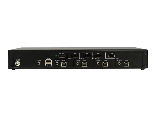 Secure KVM Switch 4-Port DisplayPort to