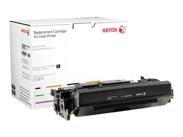 Xerox - Black - compatible - toner cartridge (alternative for: HP CF287X) - for HP LaserJet Enterprise M506, LaserJet Enterprise Flow MFP M527, LaserJet Pro M501