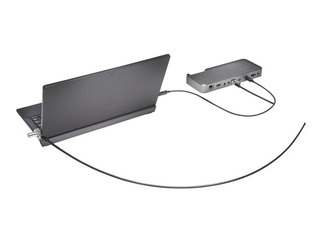 Kensington N17 Keyed Dual Head Laptop Lock for Wedge Shaped Slots - Security cable lock - 1.83 m
