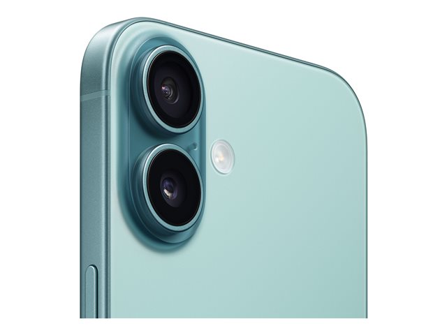 Apple iPhone 16 - 5G smartphone - dual-SIM / Internal Memory 128 GB - OLED display - 6.1\" - 2556 x 1179 pixels - 2x rear cameras 48 MP, 12 MP - front camera 12 MP - teal