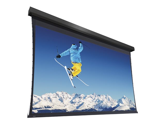Da-Lite Extensa - Projection screen - ceiling mountable, wall mountable - motorised - 230 V - 122.83\" (312 cm) - 16:9 - HD Progressive 1.3 - RAL 7021