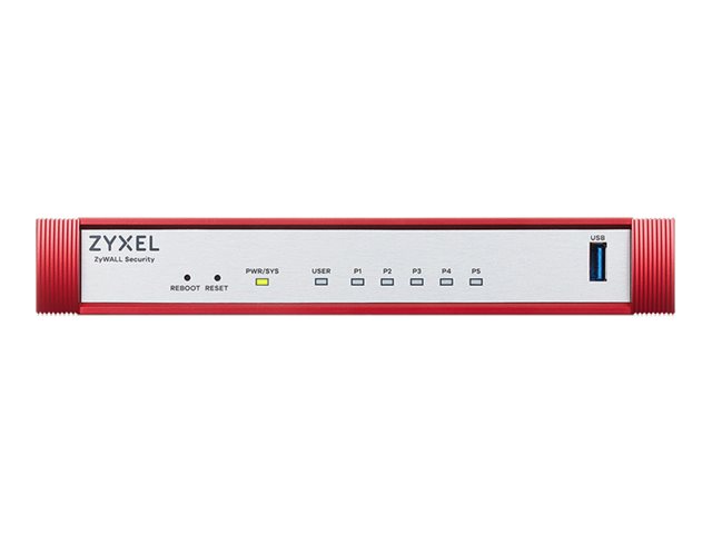 USG FLEX 50 H 5 Gigabit user-definable ports 1*USB with 1 YR Entry Defense Pack