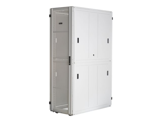 Panduit FlexFusion XGL Series - Rack cabinet - 600 x 1070 mm - white, RAL 9003 - 42U - 19\"