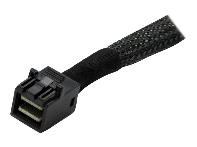 StarTech.com 1m Internal Mini SAS Cable - SFF-8087 to SFF-8643 - Mini SAS to Mini SAS (SAS87431M) - SAS internal cable - SAS 12Gbit/s - Mini SAS (SFF-8087) (P) to 4 x Mini SAS HD (SFF-8643) (P) - 1 m - straight connector, latched - black - for P/N: SFF86448PLT2