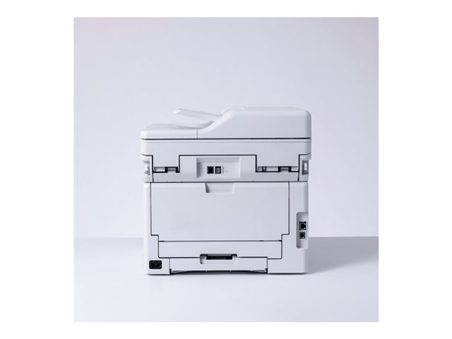 Brother MFC-L3740CDWE - Multifunction printer - colour - LED - A4/Legal (media) - up to 18 ppm (copying) - up to 18 ppm (printing) - 250 sheets - 33.6 Kbps - USB 2.0, Gigabit LAN, Wi-Fi(n)