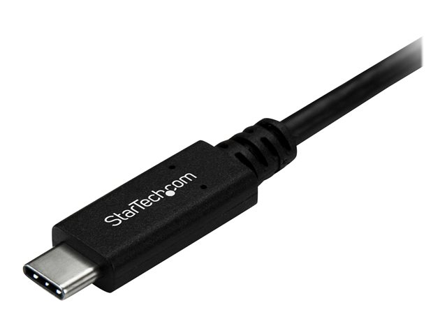 StarTech.com USB to USB C Cable - 1m / 3 ft - 5Gbps - USB A to USB C - USB Type C - USB Cable Male to Male - USB C to USB (USB315AC1M) - USB cable - USB (M) to 24 pin USB-C (M) - USB 3.0 - 1 m - black - for P/N: HB30A3A1CST, HB30C3A1CST, HB30C5A2CSC, HB30C5A2CST, HBS304A24A, MST30C2HDPPD