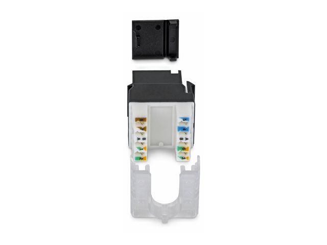 Cat6 Keystone Jack 24-Pack 180-Deg