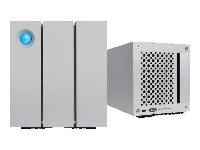 LaCie 2big Thunderbolt 2 - Hard drive array - 12 TB - 2 bays - HDD 6 TB x 2 - USB 3.0, Thunderbolt 2 (external)
