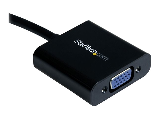 StarTech.com 1080p 60Hz HDMI to VGA High Speed Display Adapter - Active HDMI to VGA (Male to Female) Video Converter for Laptop/PC/Monitor (HD2VGAE2) - High Speed - adapter - HDMI male to HD-15 (VGA) female - 24.5 cm - black - 1080p support, active - for P/N: DK30C2DPEPUE, DK30C2DPPDUE, DK31C3HDPD, DK31C3HDPDUE, SV211HDUC, SV221HUC4K