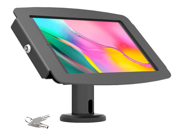 Compulocks Galaxy Tab A8 10.5\" Space Enclosure Tilting 4\" Stand - Mounting component (pole) - 4\" - for Samsung Galaxy Tab A8 (10.5 in)