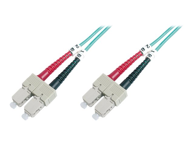 FO PATCH CORD DUPLEX SC TO SC MM OM4 5