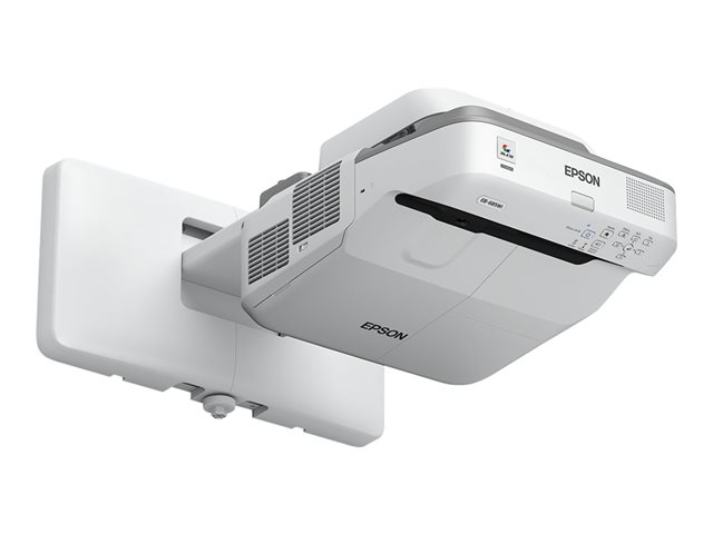 Epson EB-685Wi - 3LCD projector - 3500 lumens (white) - 3500 lumens (colour) - WXGA (1280 x 800) - 16:10 - 720p - LAN - grey, white