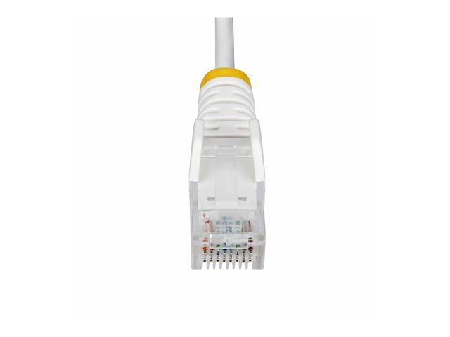 10m White Slim CAT6 Ethernet Cable