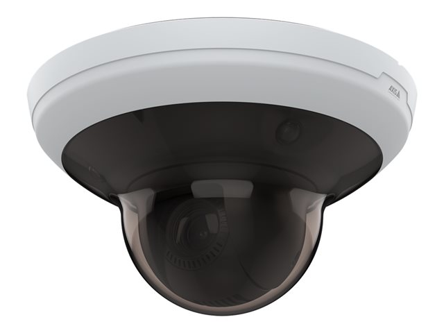 AXIS M5000-G - Network surveillance / panoramic camera - PTZ - dome - indoor - colour (Day&Night) - 2592 x 1944 (panoramic) / 1920 x 1080 (PTZ) - 1080p - audio - GbE - MJPEG, H.264, AVC, HEVC, H.265, MPEG-4 Part 10, MPEG-H Part 2 - DC 20 - 28 V / PoE Plus Class 4