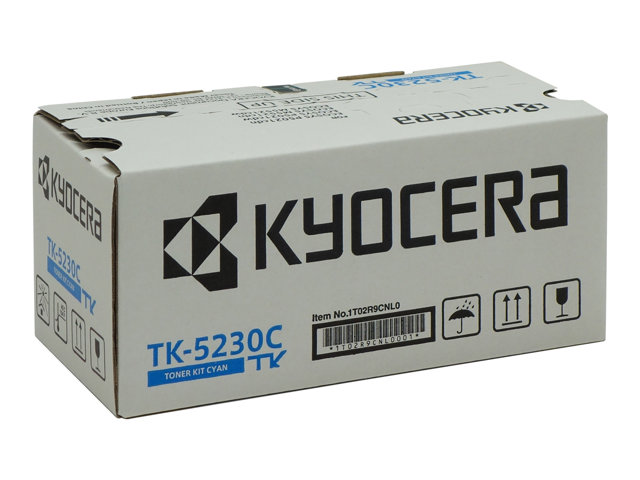 Kyocera TK 5230C - Cyan - original - toner cartridge - for ECOSYS M5521, P5021