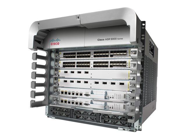 Cisco ASR 9006 with PEM Version 2 - Modular expansion base - rack-mountable - refurbished
