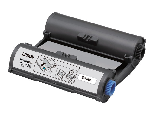 Epson RC-R1WNA - 1 - white - 100 mm x 30 m - print ribbon - for LabelWorks Pro100