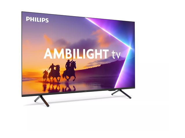 50\" QD | Pixel Precise UHD | TITAN OS smart platform | AL 3 | Black matt | 60hz | 3 HDMI 2.3 VRR | Dolby Atmos | 20W | HDR10+ | Black arch stand