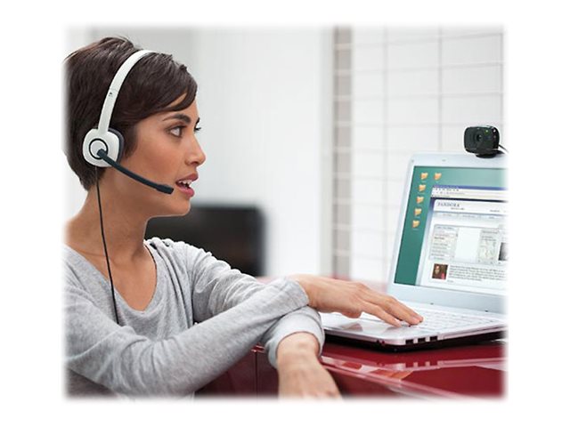 Logitech Stereo Headset H150 - Headset - on-ear - wired - coconut
