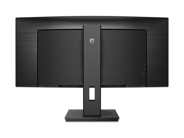 Philips 345B1C - LED monitor - curved - 34\" (34\" viewable) - 3440 x 1440 WQHD @ 100 Hz - VA - 300 cd/m² - 3000:1 - 5 ms - 2xHDMI, DisplayPort - speakers - black texture