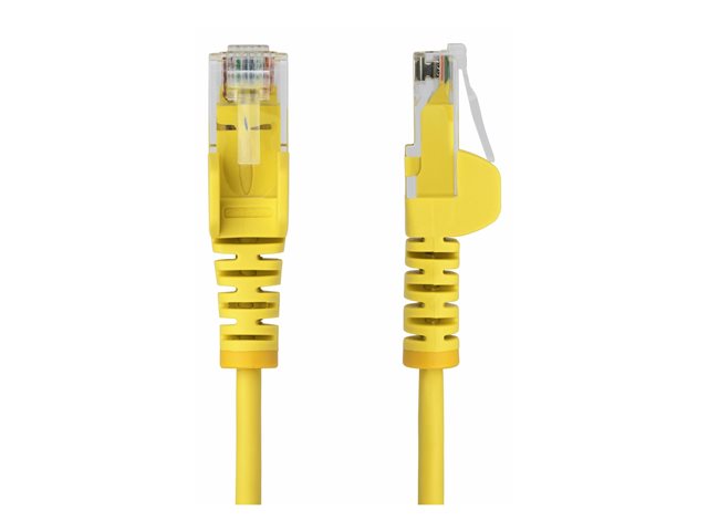 50cm Yellow Slim CAT6 Ethernet Cable