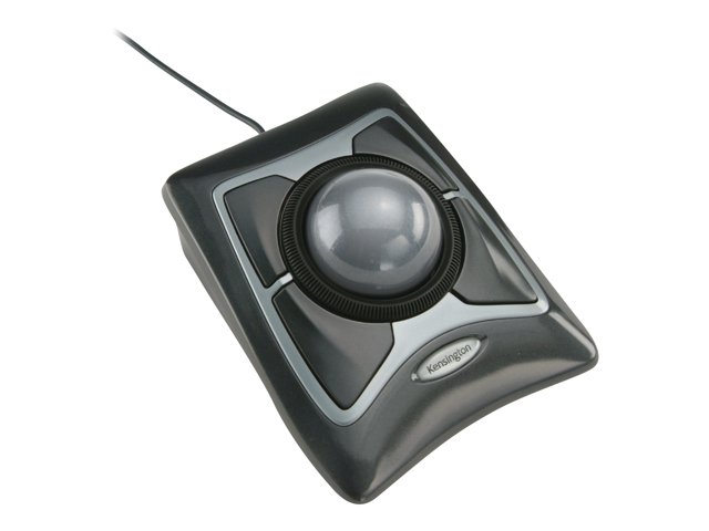 Kensington Expert Mouse - Trackball - right and left-handed - optical - 4 buttons - wired - USB - black