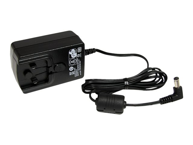 StarTech.com DC Adapter - 12V Adapter - 1.5A - Universal Power Adapter - AC Adapter - DC Power Supply - DC Power Cord - Replacement Adapter (IM12D1500P) - Power adapter - AC 100-240 V - black - for P/N: IES81GW, ST121HDBTL, ST121HDBTSC, SV231DPDDUA2, SV431DPDDUA2, SV431DPUA2, SVA12M5NA