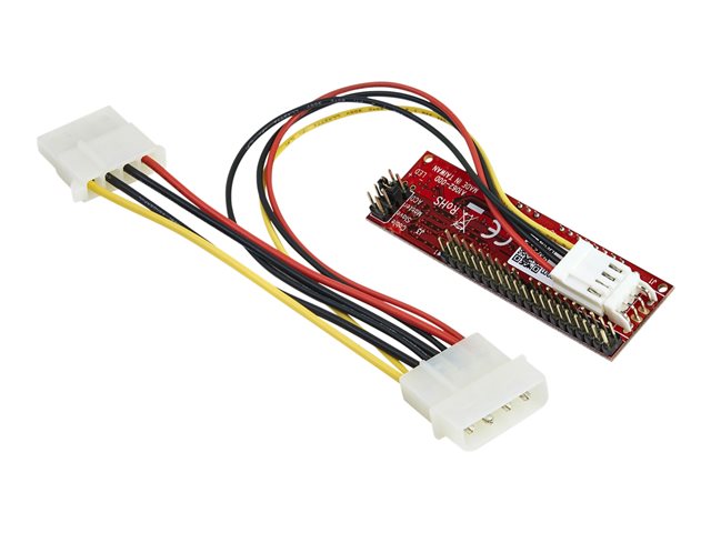 StarTech.com IDE to SATA Hard Drive or Optical Drive Adapter Converter - 40-Pin PATA to 2.5\" SATA HDD / SSD / ODD Converter (IDE2SAT2) - Storage controller - 1 Channel - SATA 1.5Gb/s - Ultra ATA/133
