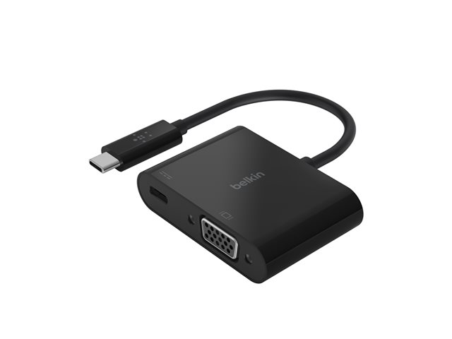 USB-C to VGA + Charge Adapter 60W PD