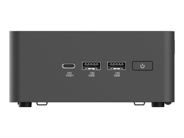 ASUS NUC 15 Pro Tall Kit RNUC15CRHU500000 - Barebone - mini PC 1 x Core Ultra 7 225H / up to 4.9 GHz - vPro - RAM 0 GB - Arc Graphics 130T - IEEE 802.11ax (Wi-Fi 6), IEEE 802.11be (Wi-Fi 7), Bluetooth 5.4, Gigabit Ethernet, 2.5 Gigabit Ethernet - black