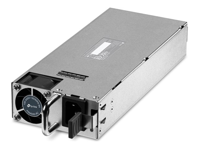 TP-Link PSM500-AC V1 - Power supply - hot-plug (plug-in module) - AC 100-240 V - 500 Watt - for P/N: SG6428XHP V1, SG6654XHP V1
