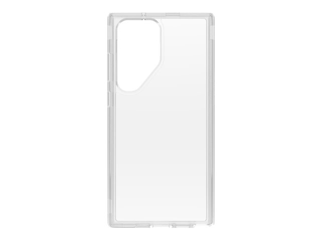 OtterBox Symmetry Series - Back cover for mobile phone - polycarbonate, synthetic rubber - clear - for Samsung Galaxy S23 Ultra