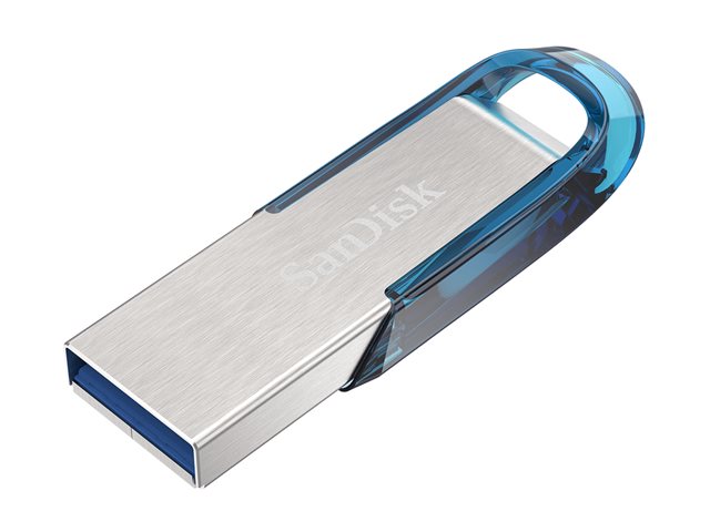 SanDisk Ultra Flair - USB flash drive - 64 GB - USB 3.0 - blue