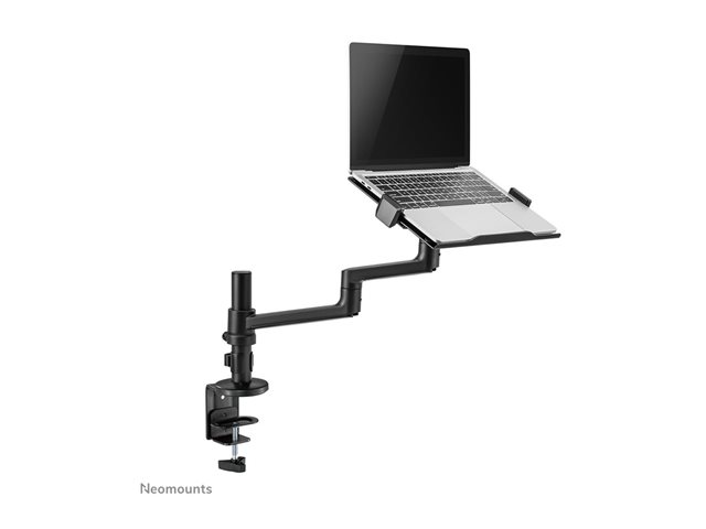 Neomounts DS20-425BL1 - Mounting kit (articulating arm) - full-motion - for notebook - steel - black - screen size: 11.6\"-17.3\" - desk-mountable